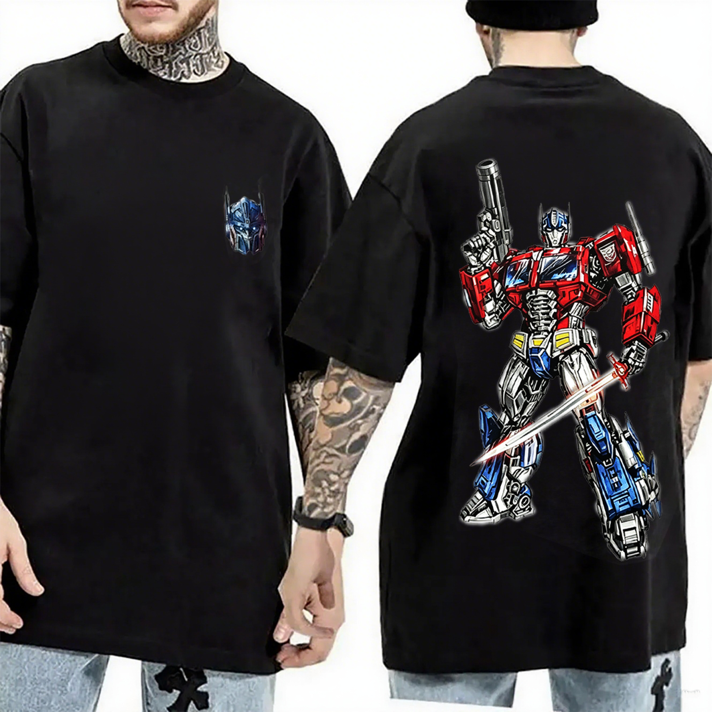 Optimus Prime Vintage Washed T-shirt/Crewneck/Hoodie