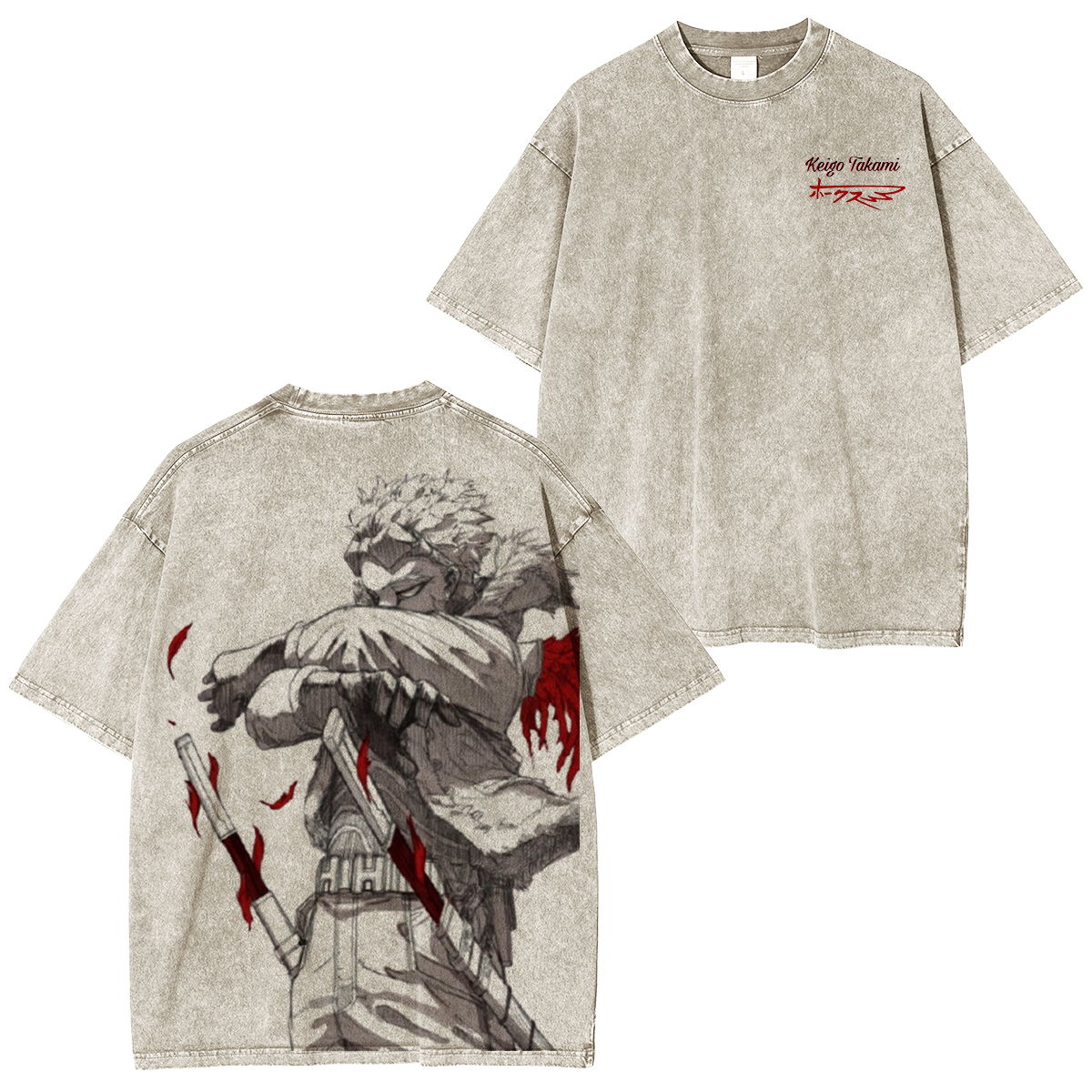 My Hero Academia Washed T-shirt/Crewneck/Hoodie