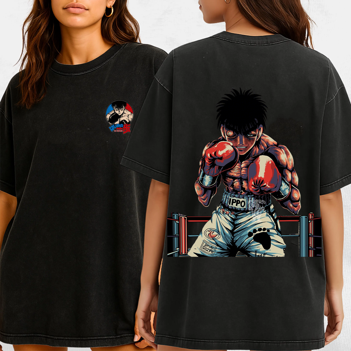 Hajime no Ippo Unisex Washed T-Shirt