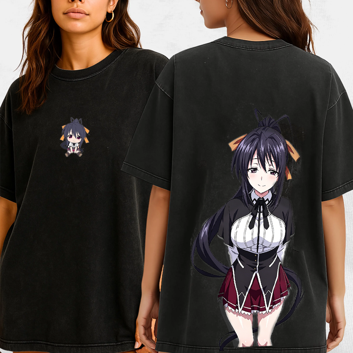 High School DxD Vintage Washed T-shirt/Crewneck/Hoodie