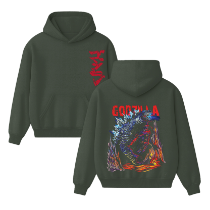 Vintage Godzilla Unisex Washed T-Shirt