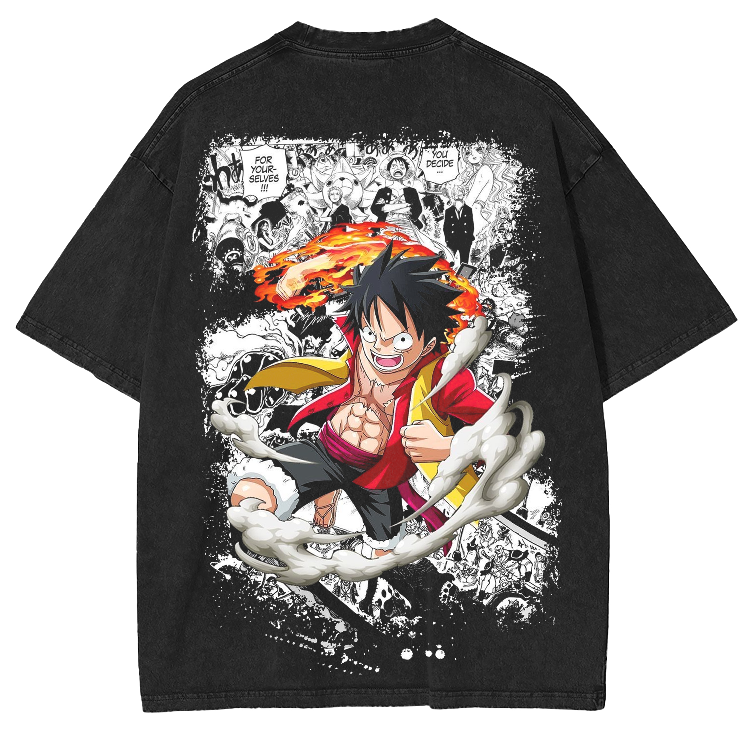 One Piece  VintageOversized Tee