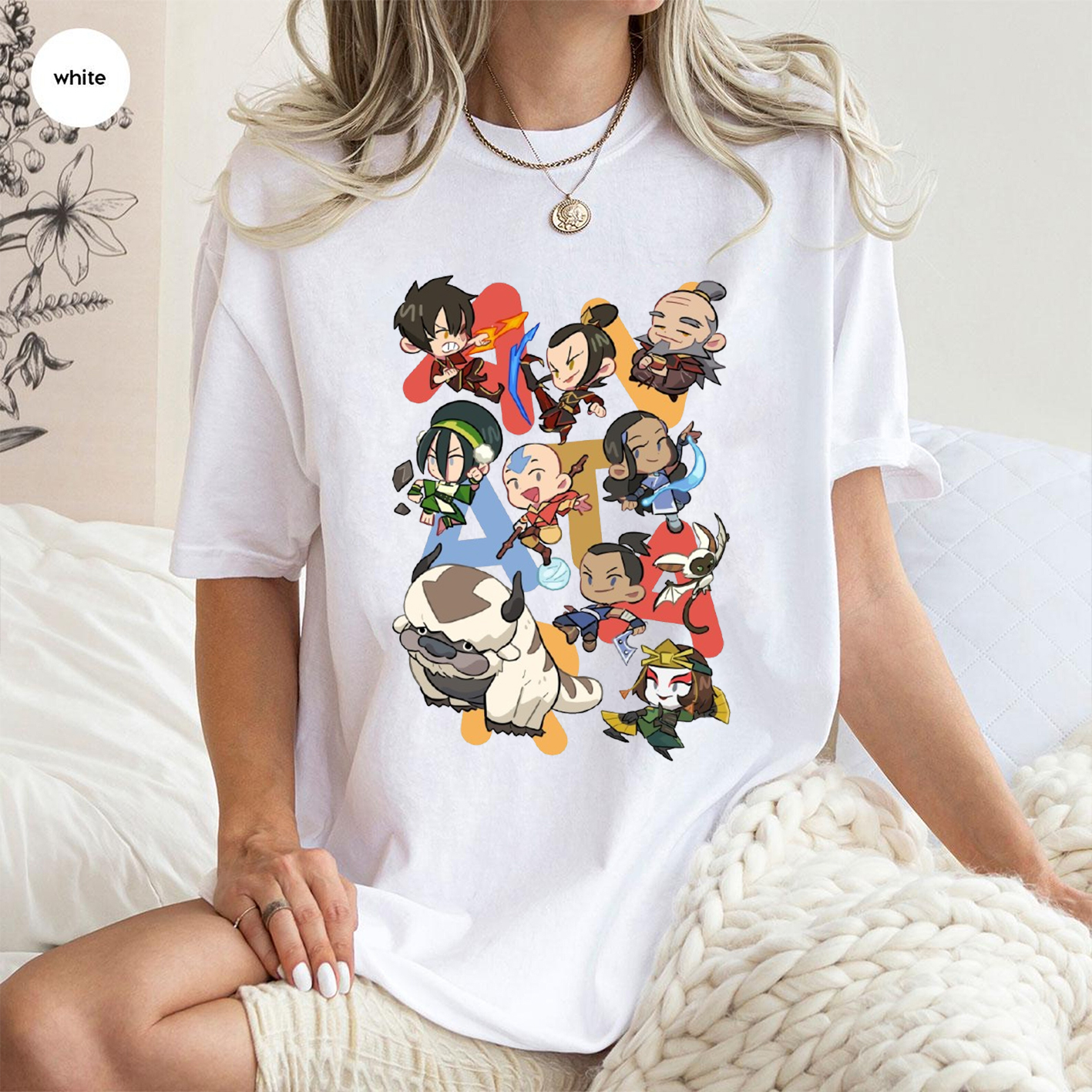 Avatar The Last Airbender Oversize Unisex Shirts/Crewneck/Hoodie