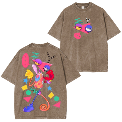 The Amazing Digital Circus Zooble Unisex Washed T-shirt/Crewneck/Hoodie
