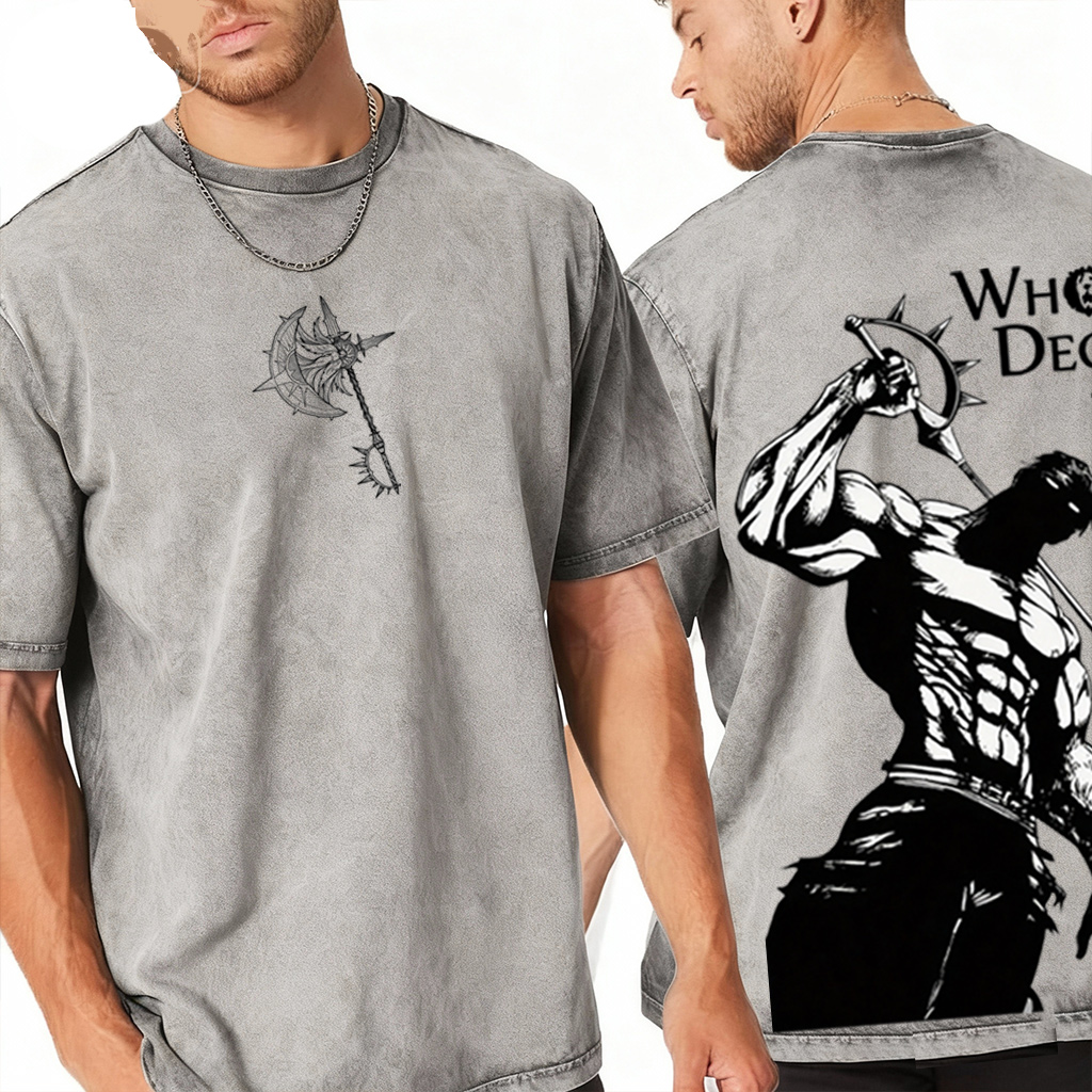 EscanorSevenDeadlySins  Oversized Washed T-shirt/Crewneck/Hoodie