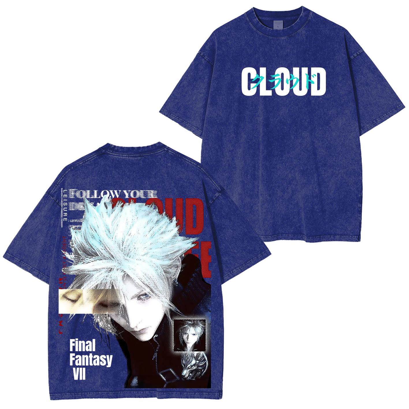Final Fantasy Unisex Washed T-Shirt
