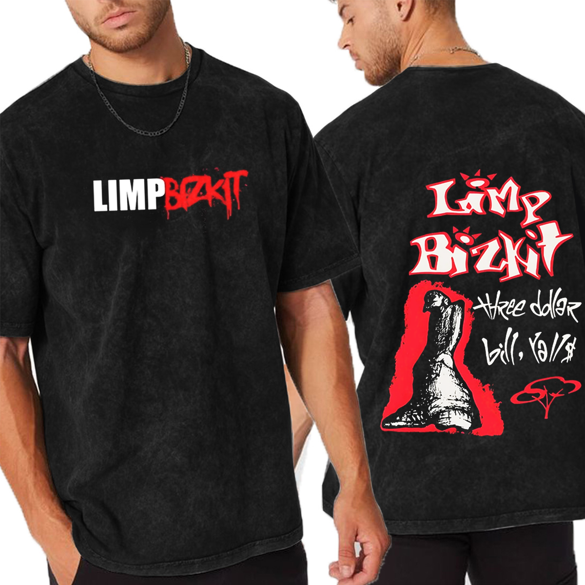 Limp Bizkit Unisex Washed T-Shirt