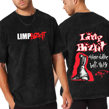 Limp Bizkit Unisex Washed T-Shirt