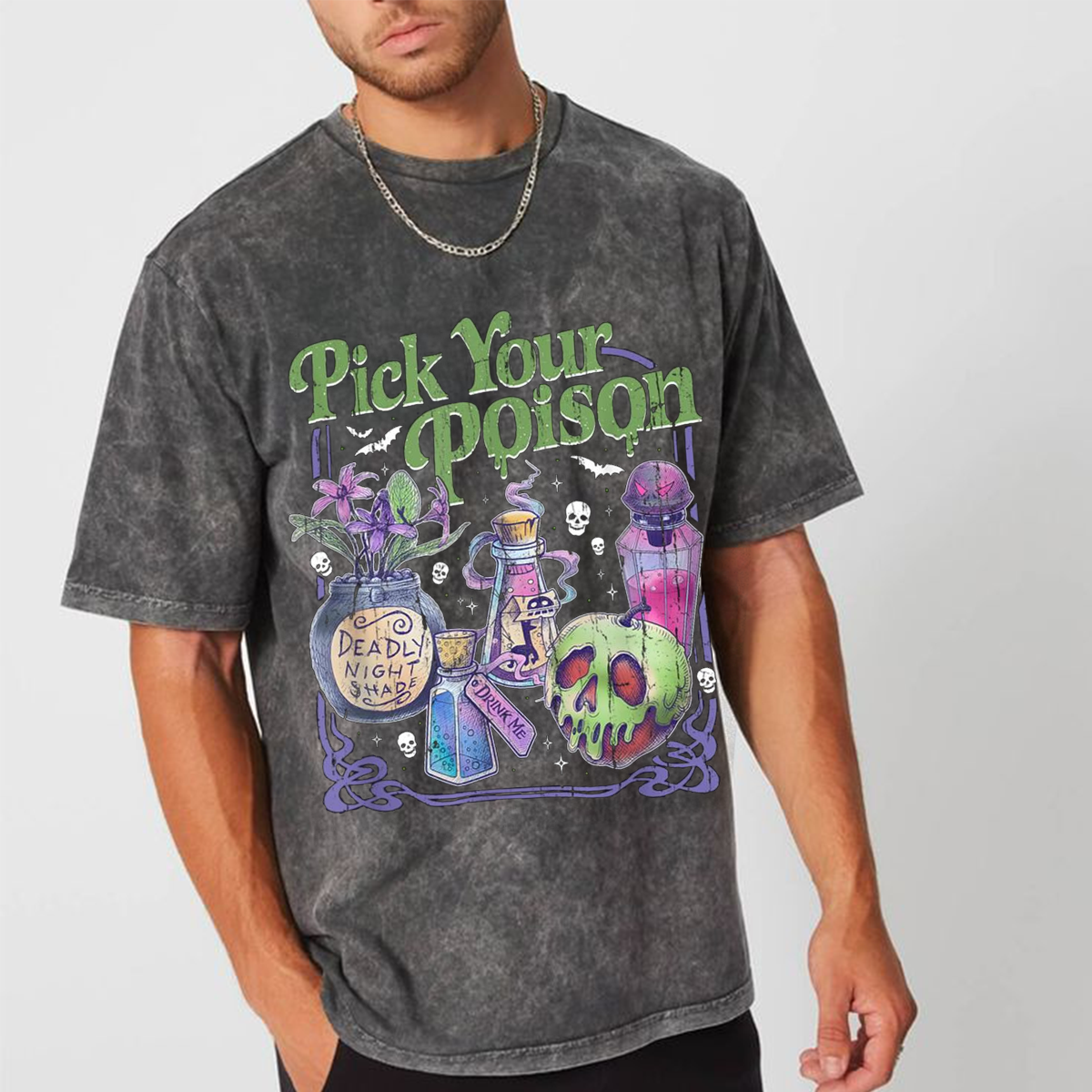 Pick Your Poison Vintage Princess Halloween T-shirt