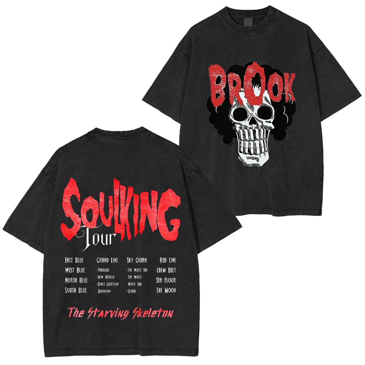 Brook "SoulKing Tour" Oversized T-shirt/Crewneck/Hoodie
