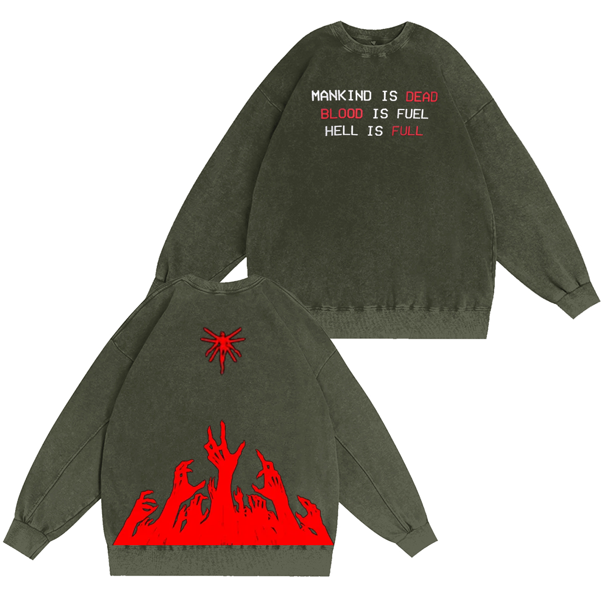 Heaven Pierce Her Vintage Washed T-shirt/Crewneck/Hoodie
