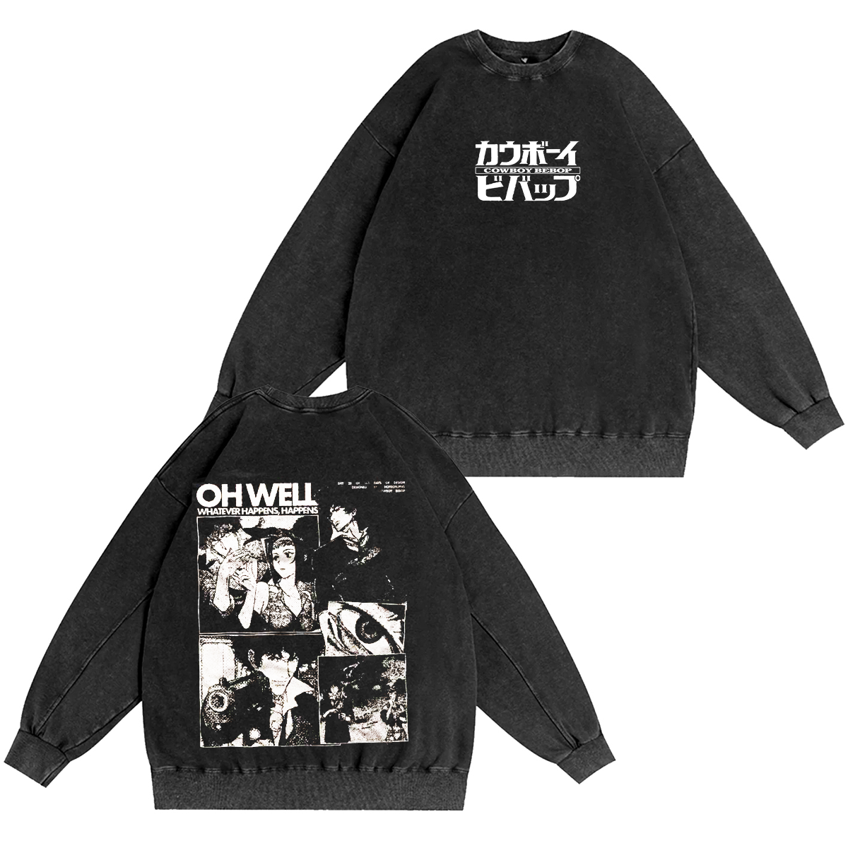 Cowboy Bebop Vintage Washed T-shirt/Crewneck/Hoodie