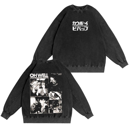 Cowboy Bebop Vintage Washed T-shirt/Crewneck/Hoodie