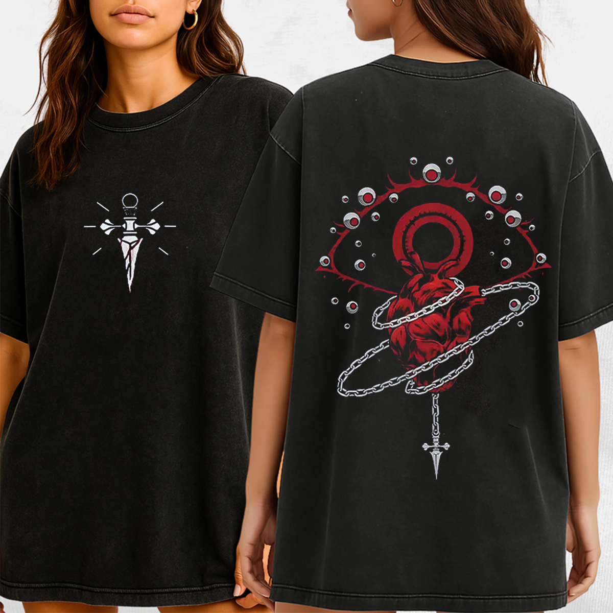 Anime Hunter X Hunter Vintage Washed T-shirt/Crewneck/Hoodie
