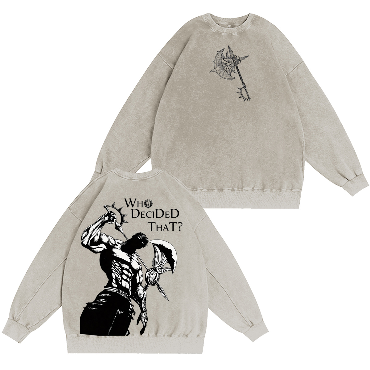 EscanorSevenDeadlySins  Oversized Washed T-shirt/Crewneck/Hoodie