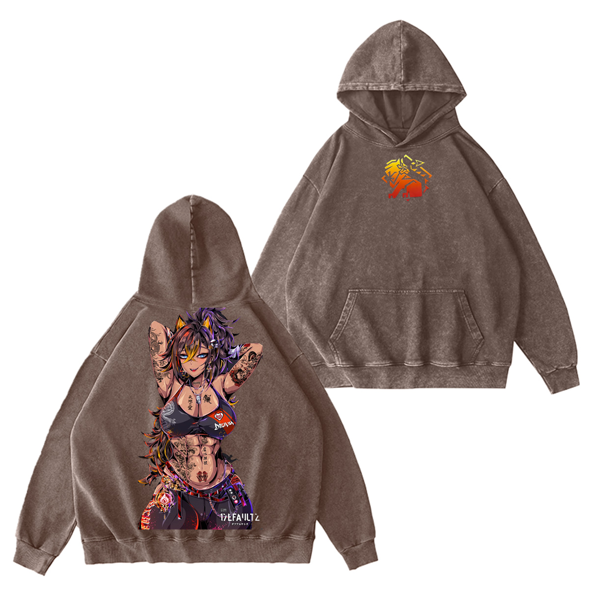 FTame and sand unite Dehya Genshin warriors Vintage Washed T-shirt/Crewneck/Hoodie