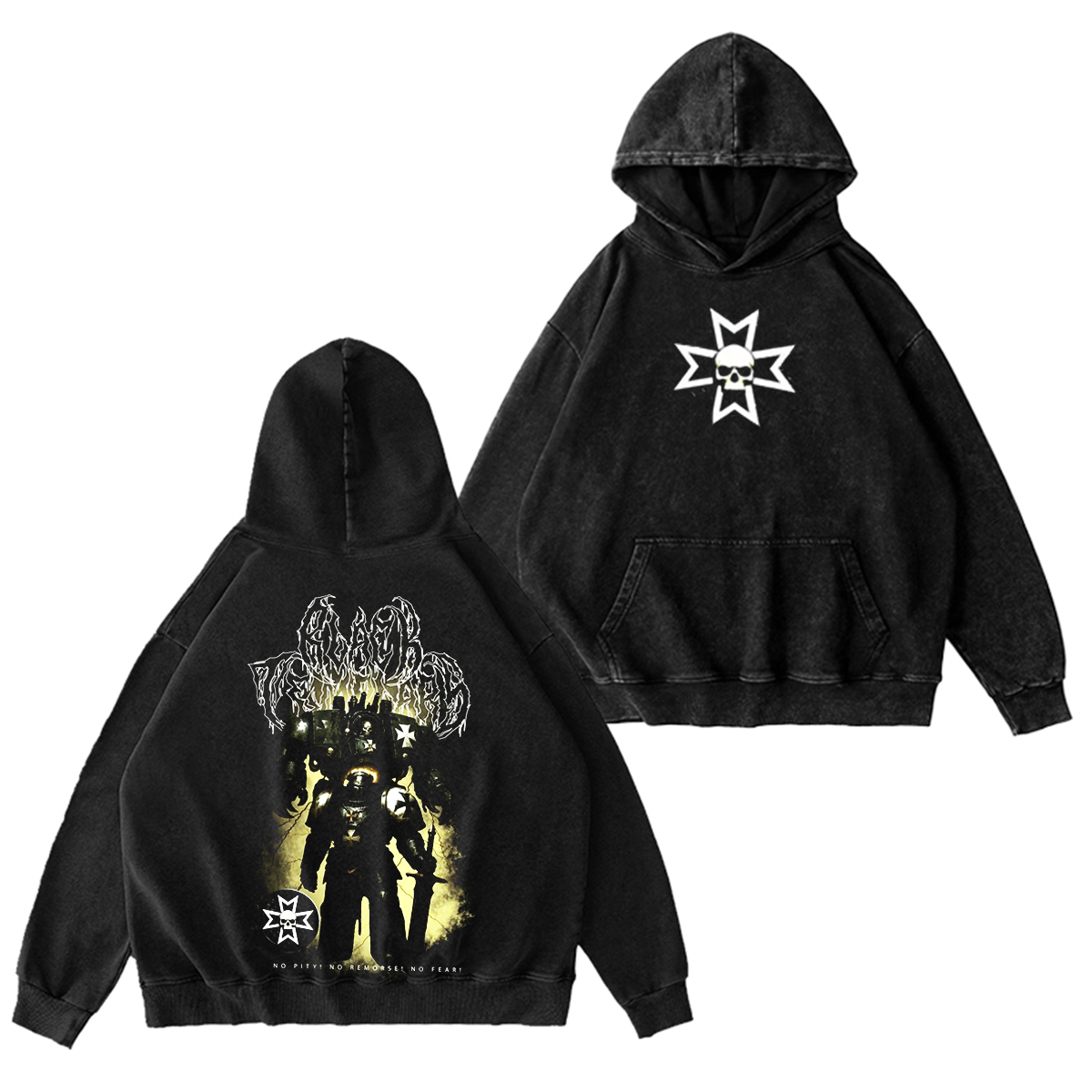 Space Marine Black Templar Metal T-Shirt/Crewneck/Hoodie