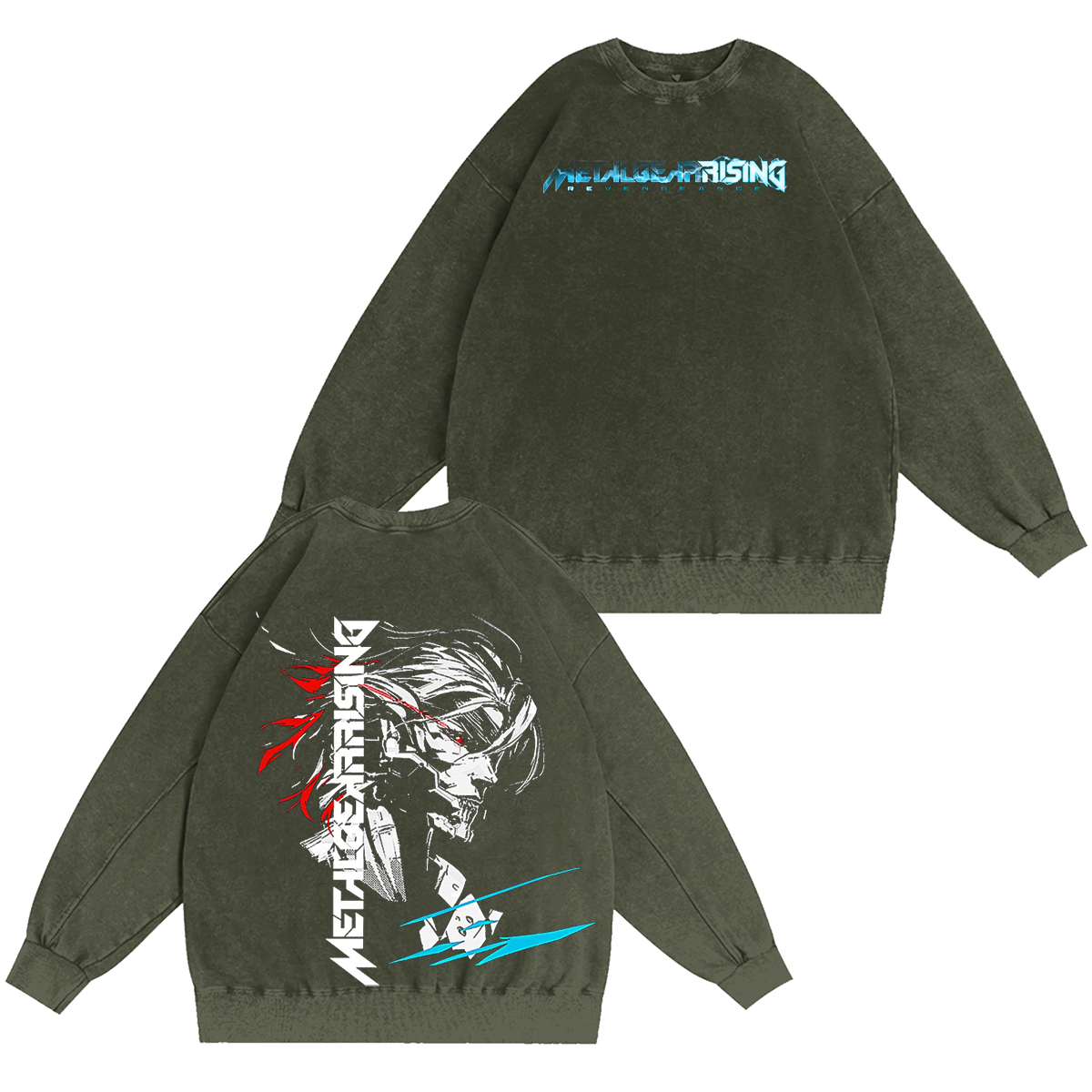 Metal Gear Rising: Revengeance Vintage Washed T-shirt/Crewneck/Hoodie