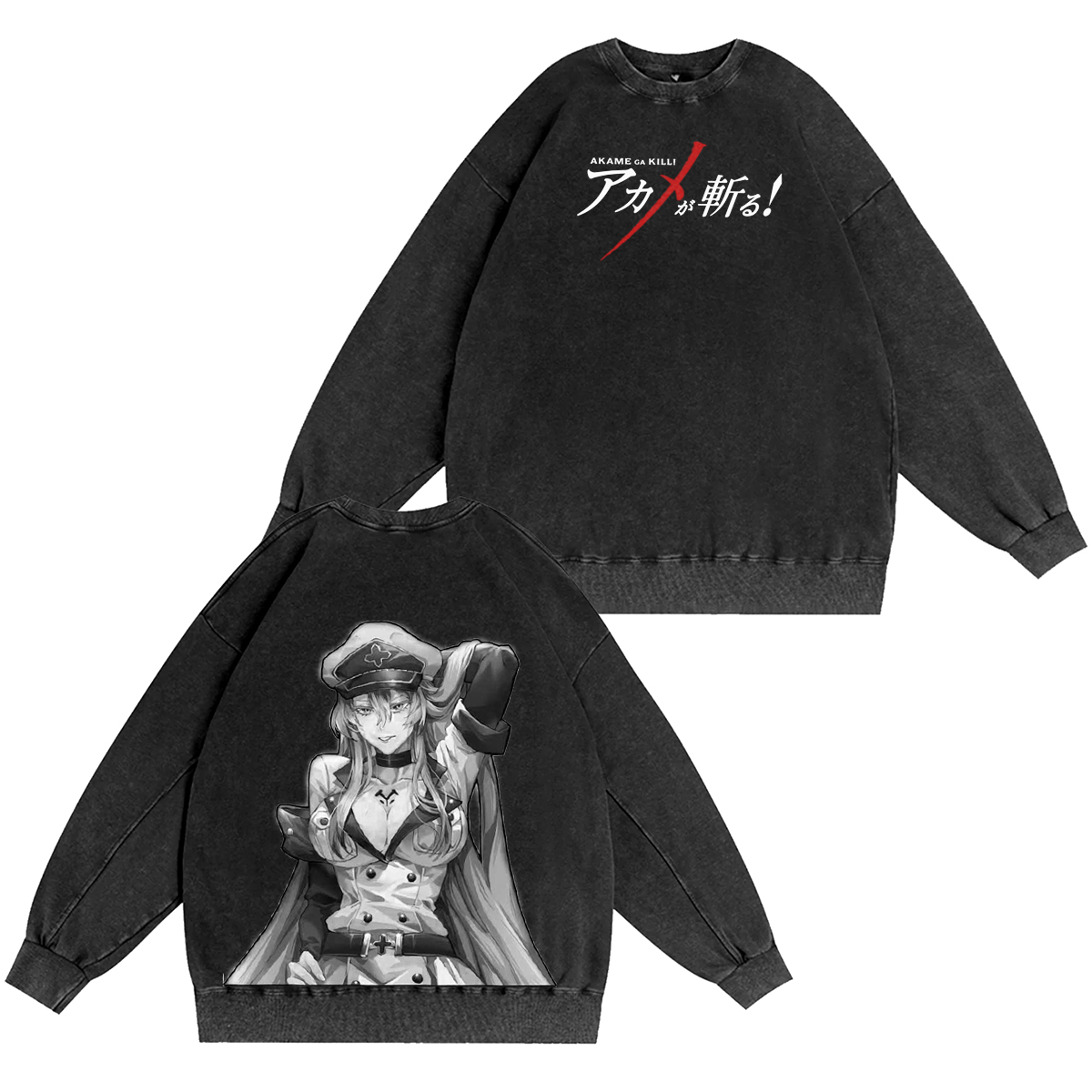 Akame ga Kill! Vintage Washed T-shirt/Crewneck/Hoodie