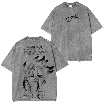 Dr.STONE Vintage Washed T-shirt/Crewneck/Hoodie