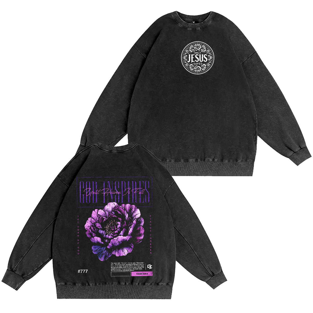Eternal Word Vintage Washed T-shirt/Crewneck/Hoodie
