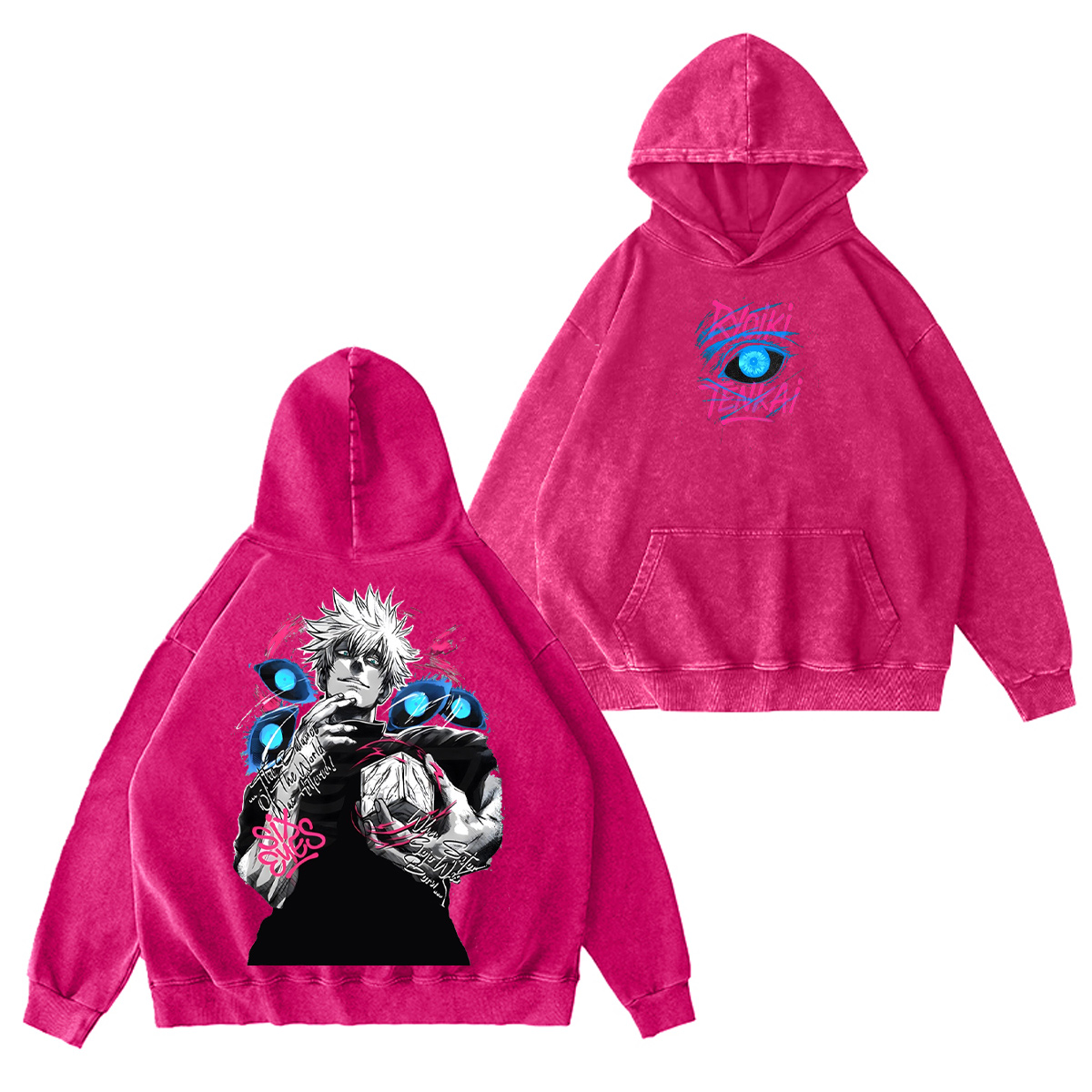 Jujutsu Kaisen Washed T-shirt/Crewneck/Hoodie