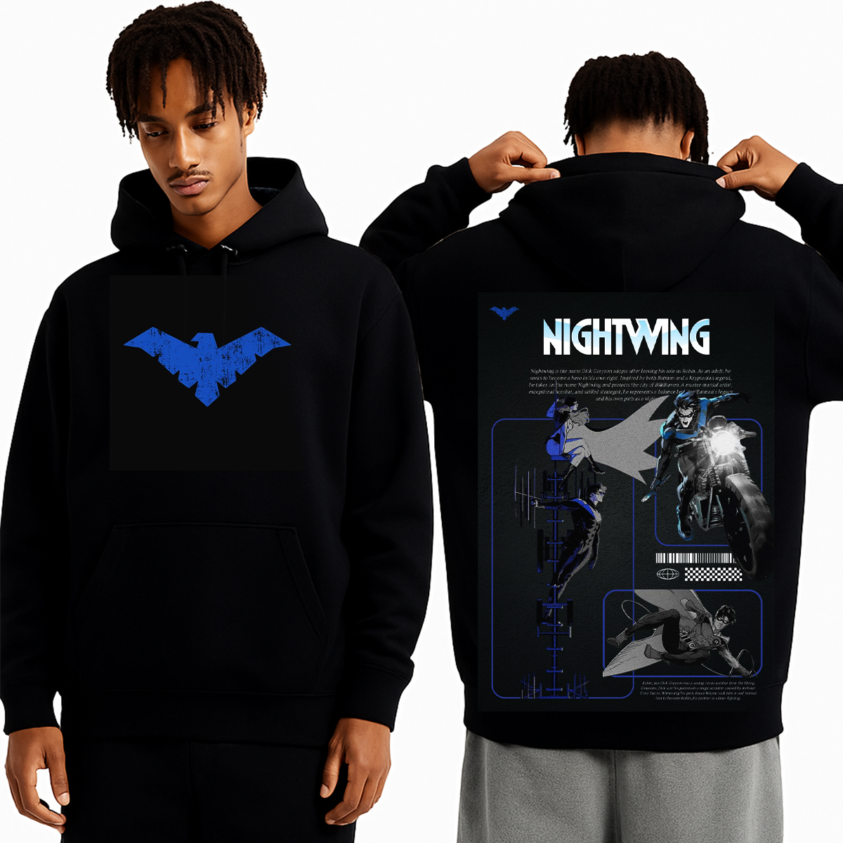 Nightwing Oversized T-shirt/Crewneck/Hoodie