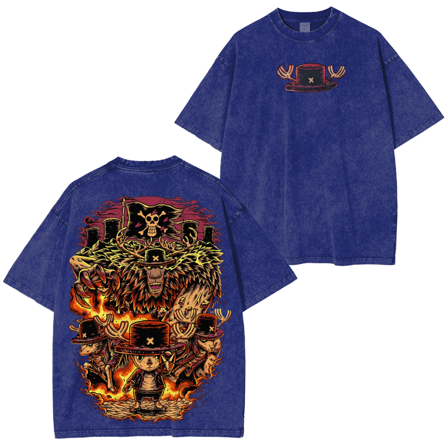 One Piece Chopper Anime Vintage T-Shirt