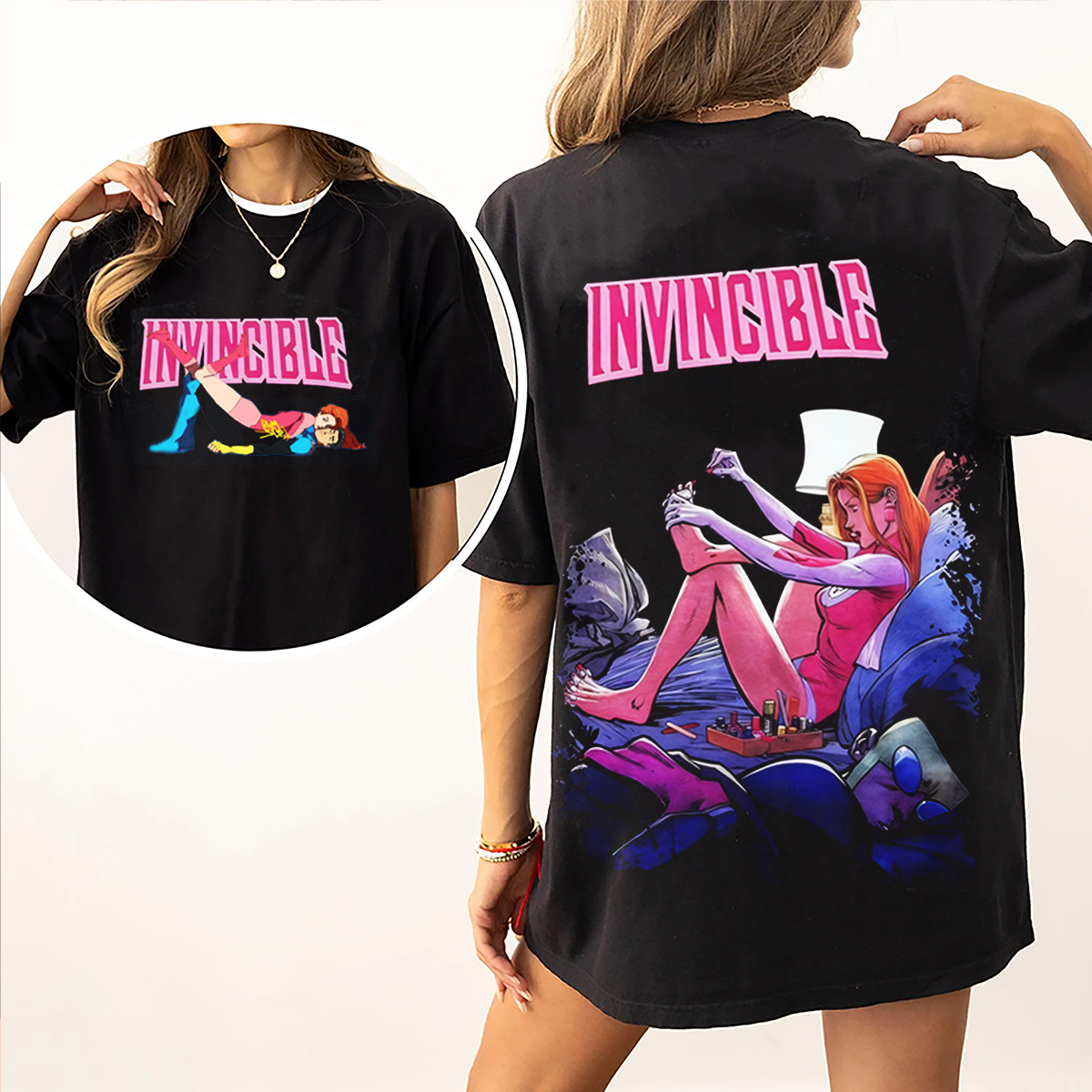 Invincible Oversized Unisex T-shirt/Crewneck/Hoodie