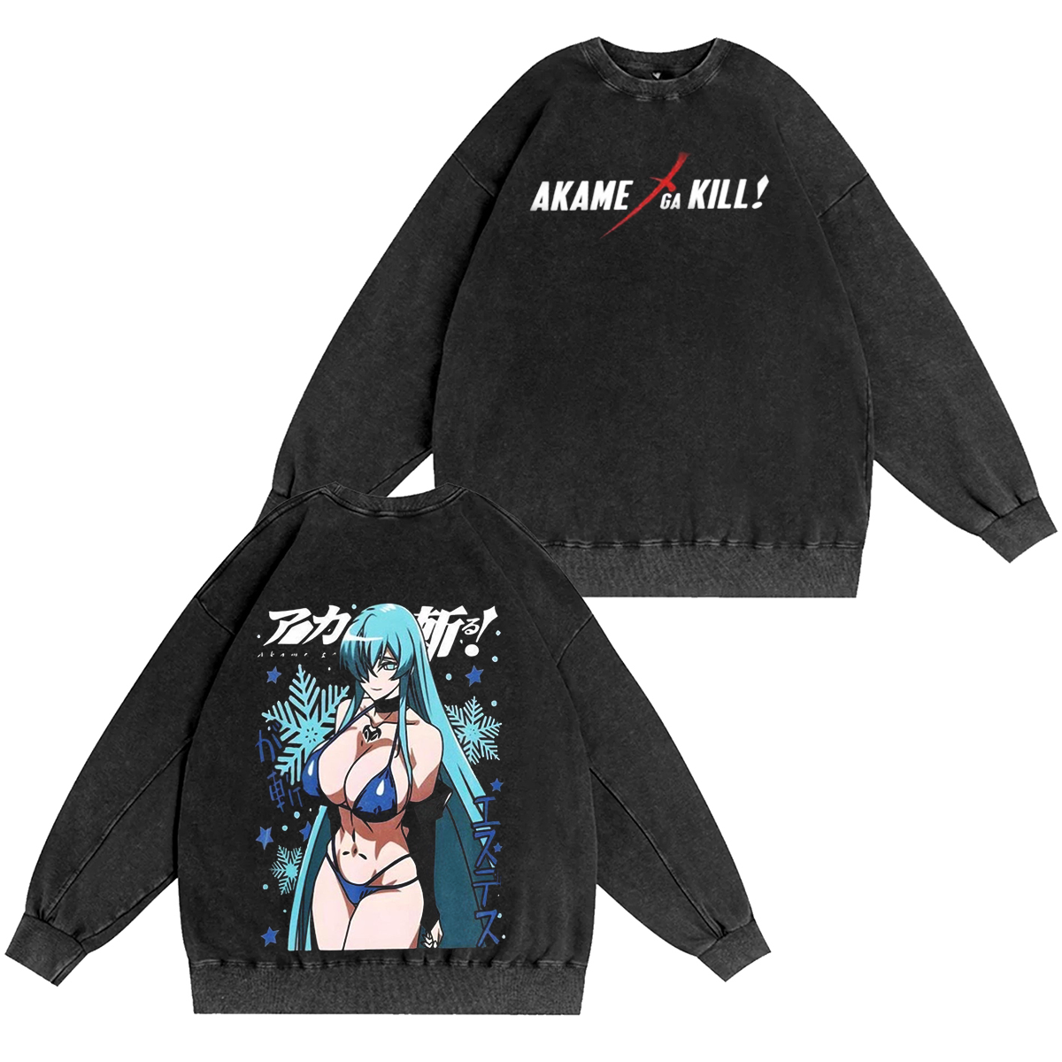 AKAME GA KILL Esdeath Oversized Unisex T-shirt/Crewneck/Hoodie