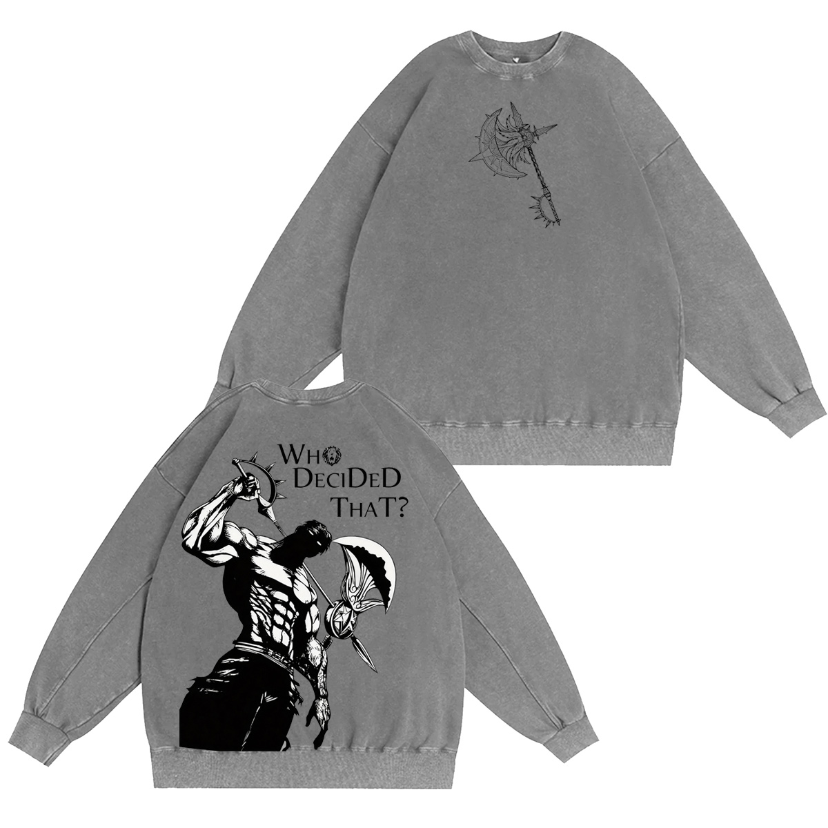 EscanorSevenDeadlySins  Oversized Washed T-shirt/Crewneck/Hoodie