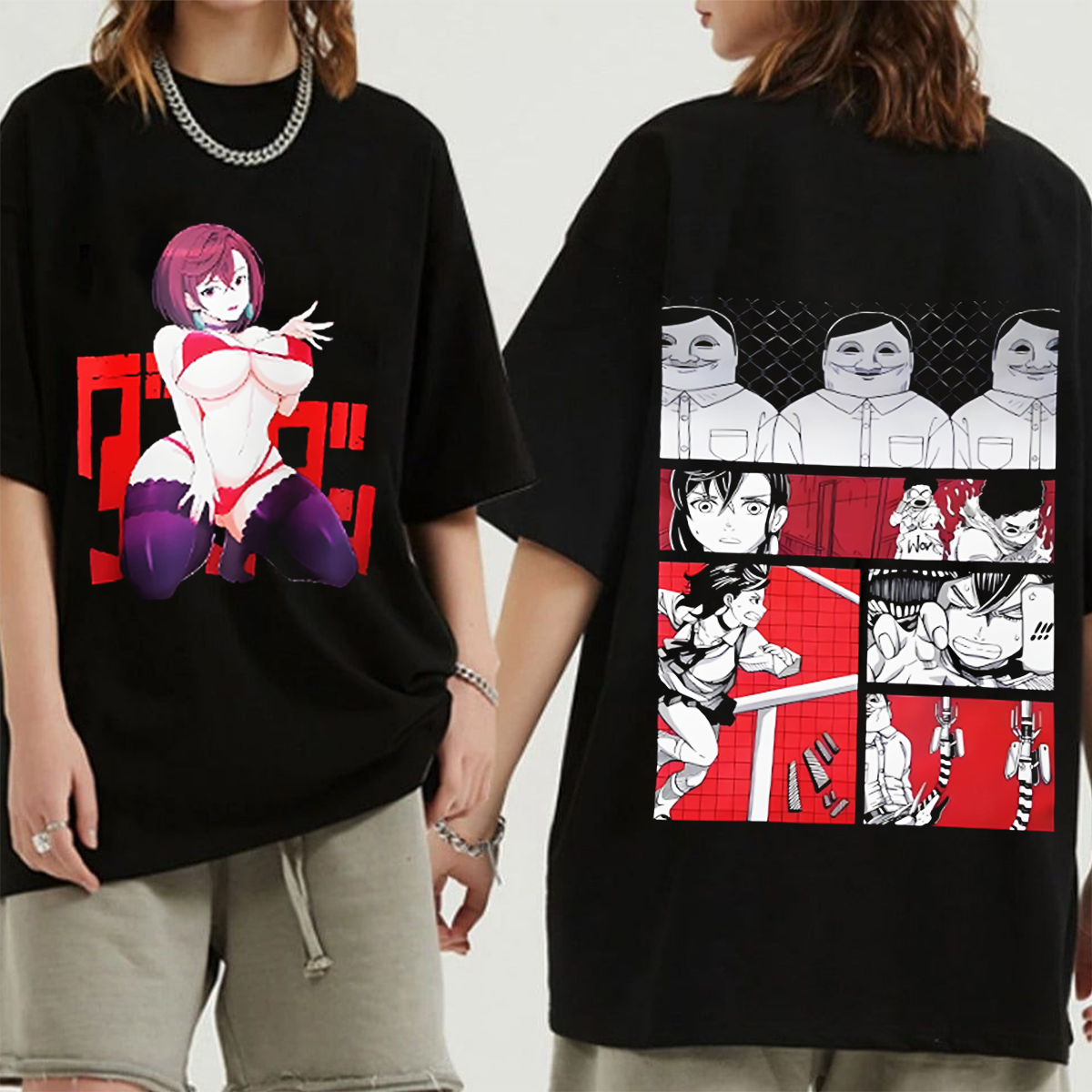 Dandadan Momo Super Naturals Vintage Oversized T-shirt/Crewneck/Hoodie