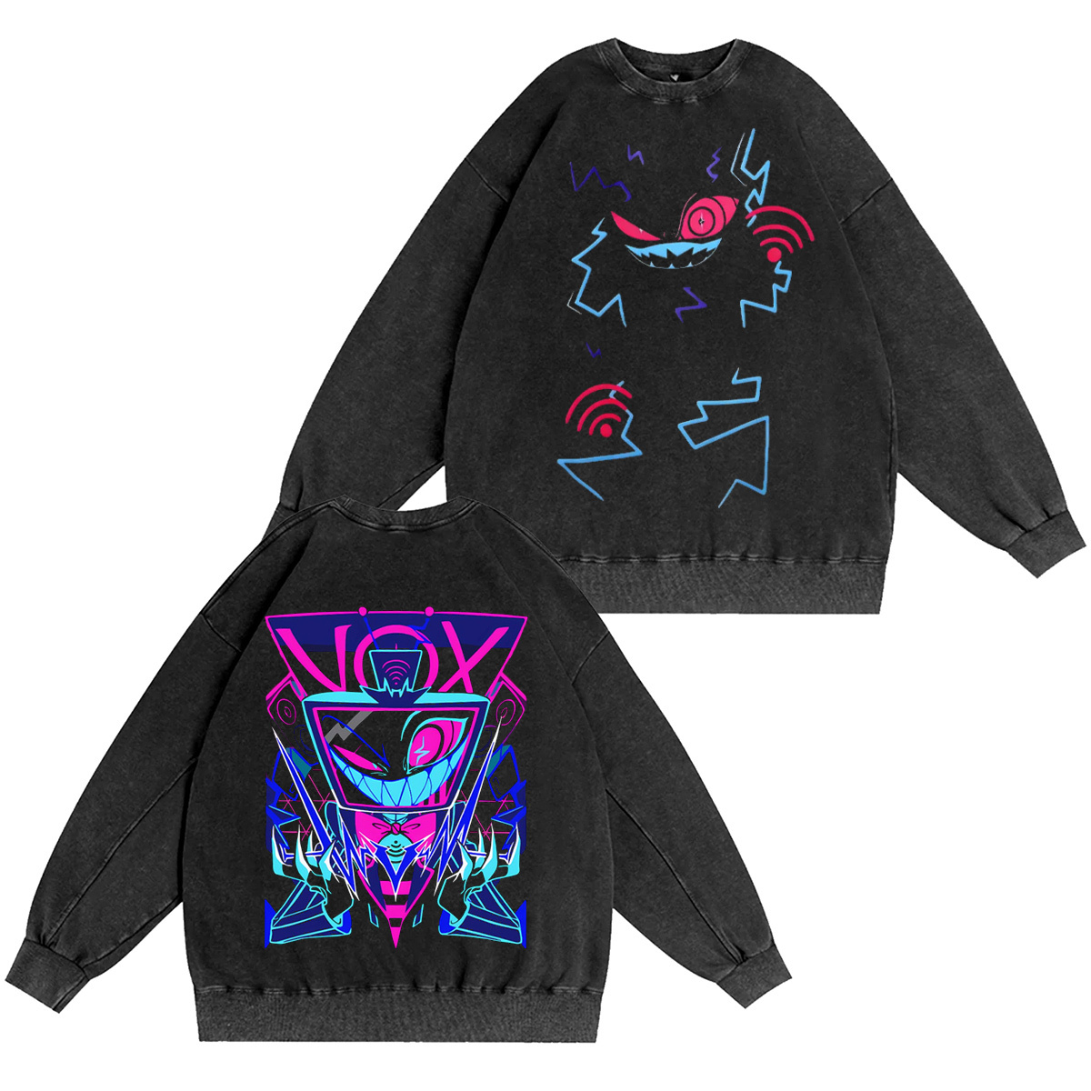 Vox Hazbin Hotel Vintage Oversized T-shirt/Crewneck/Hoodie