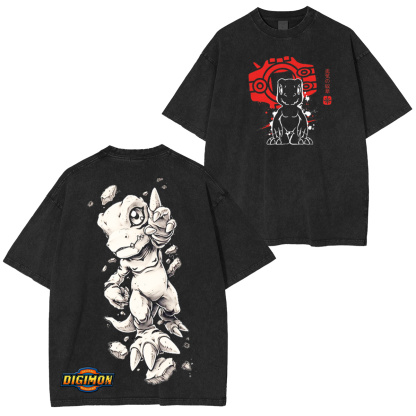 Agumon Digimon Oversized T-shirt/Crewneck/Hoodie