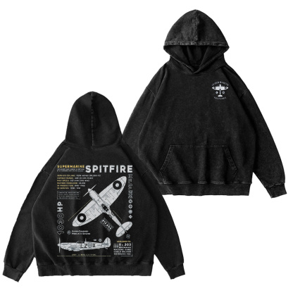Supermarine Spitfire MK1 Oversized T-shirt/Crewneck/Hoodie