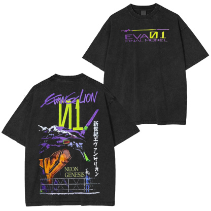 Neon Genesis Evangelion EVA 01 Oversized T-shirt/Crewneck/Hoodie