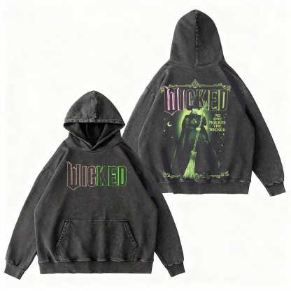 Wicked Elphaba Portrait Women's Oversized Washed T-shirt/Crewneck/Hoodie
