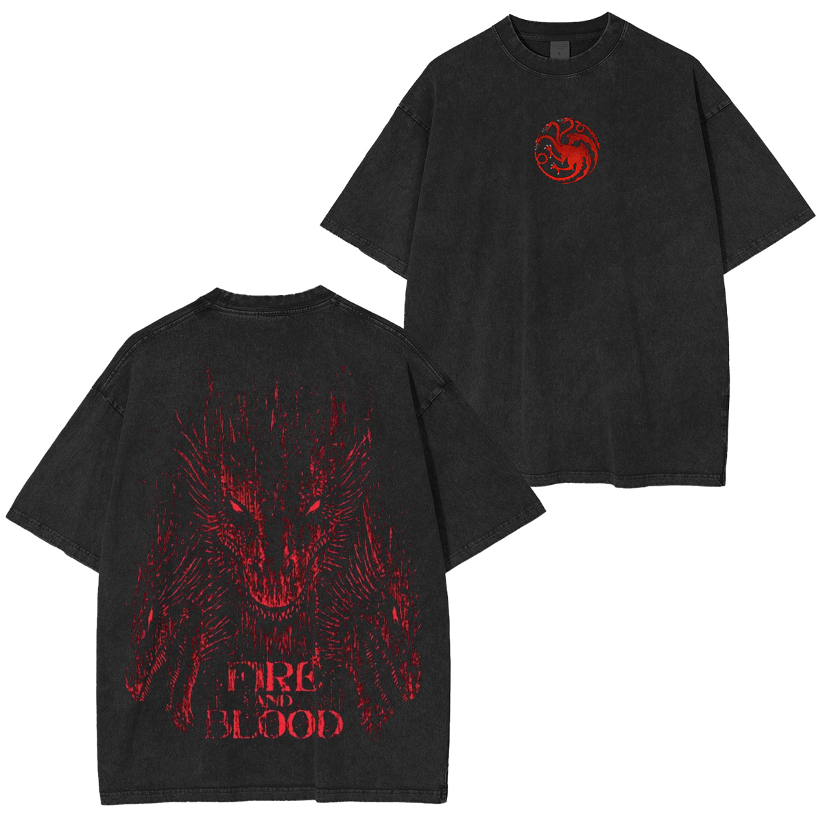 House Targaryen Oversized T-shirt/Crewneck/Hoodie