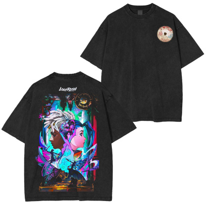 Jinx and Ekko Arcane Oversized T-shirt/Crewneck/Hoodie