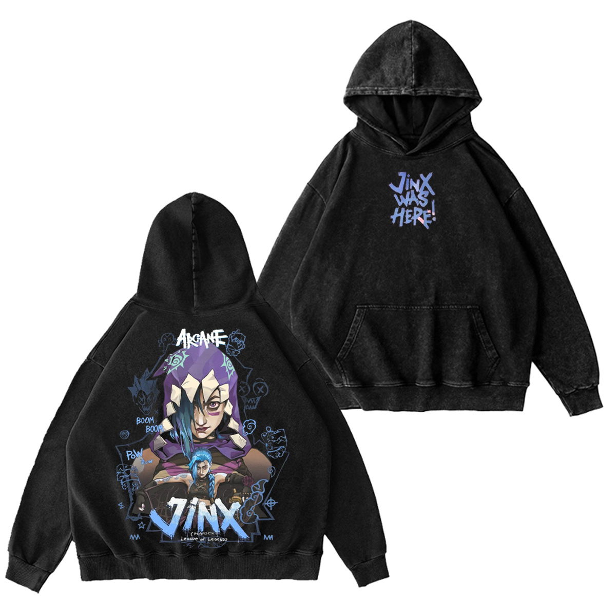 Jinx Was Here Oversized T-shirt/Crewneck/Hoodie