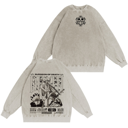 Heart Pirates One Piece Oversized T-shirt/Crewneck/Hoodie