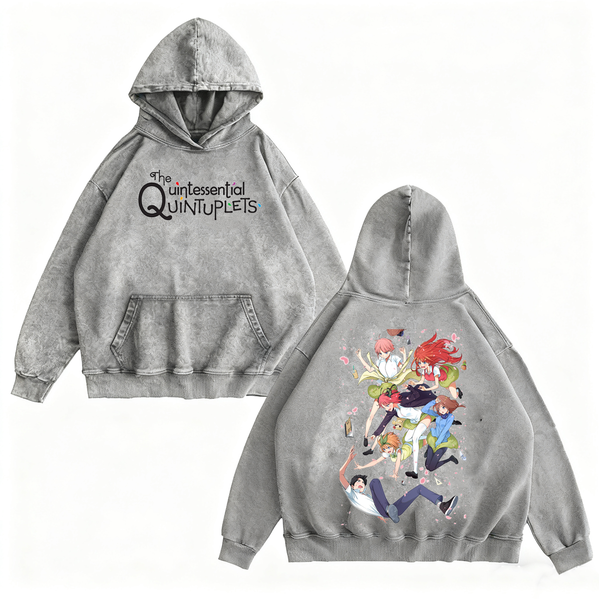 The Quintessential Quintuplets  Washed T-shirt/Crewneck/Hoodie