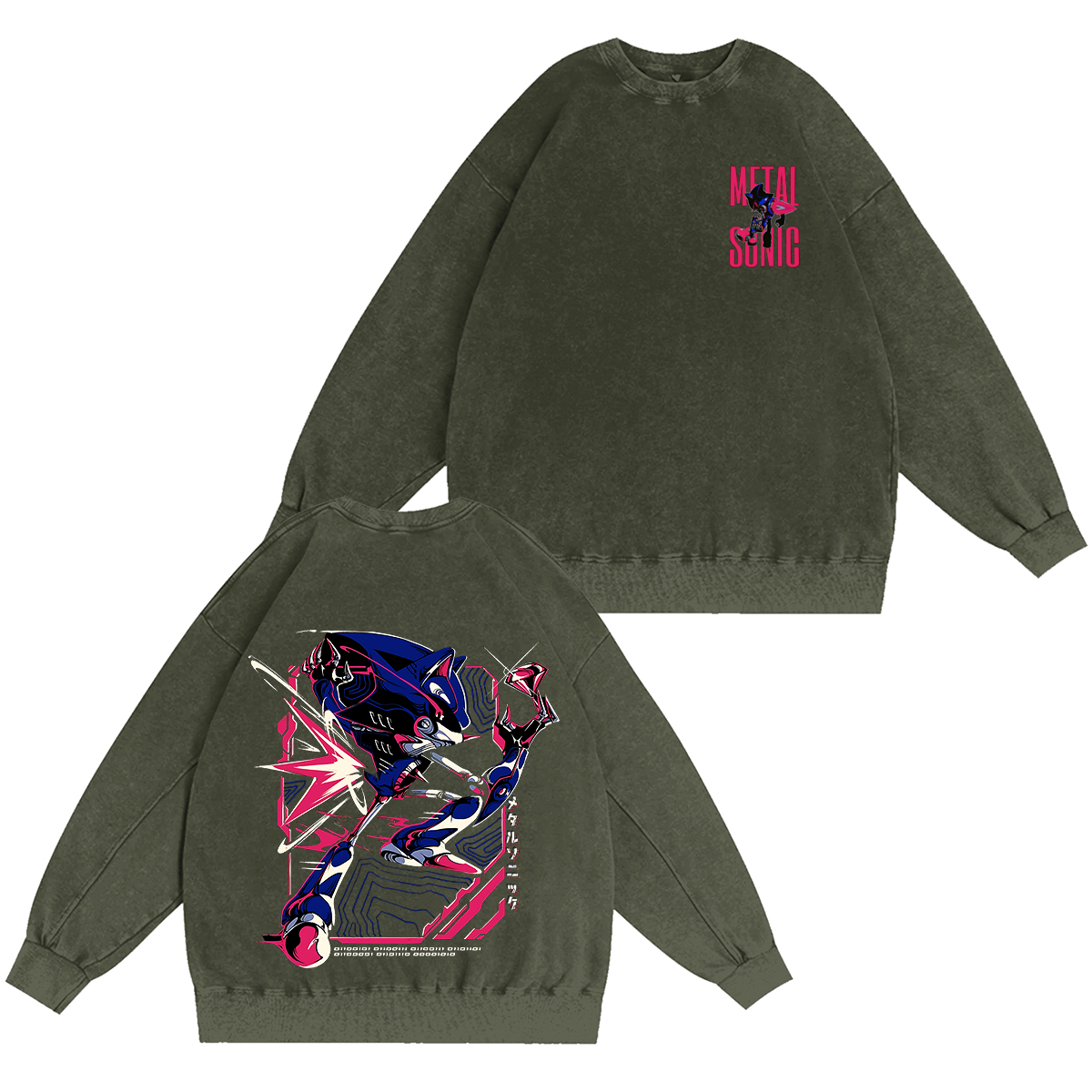 Metal Sonic Oversized T-shirt/Crewneck/Hoodie