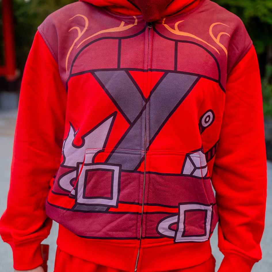 Pre-Order Fire Unisex Zip Up Hoodie