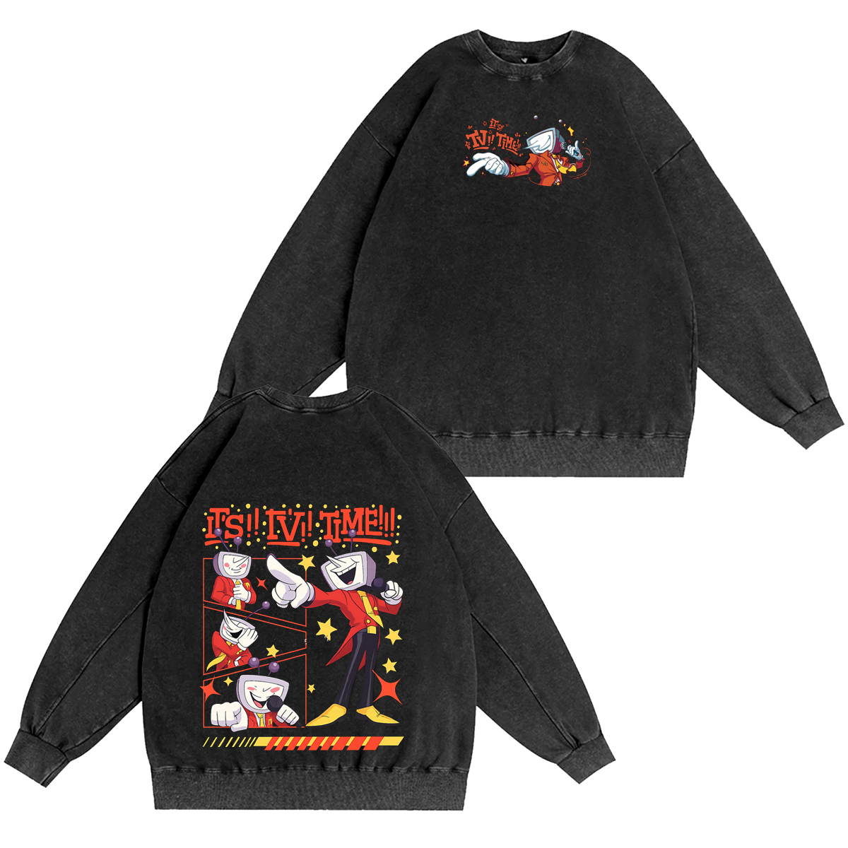 Tenna Deltarune Game Variants  Oversized T-shirt/Crewneck/Hoodie