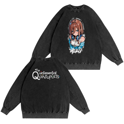 The Quintessential Quintuplets Variants  Oversized T-shirt/Crewneck/Hoodie