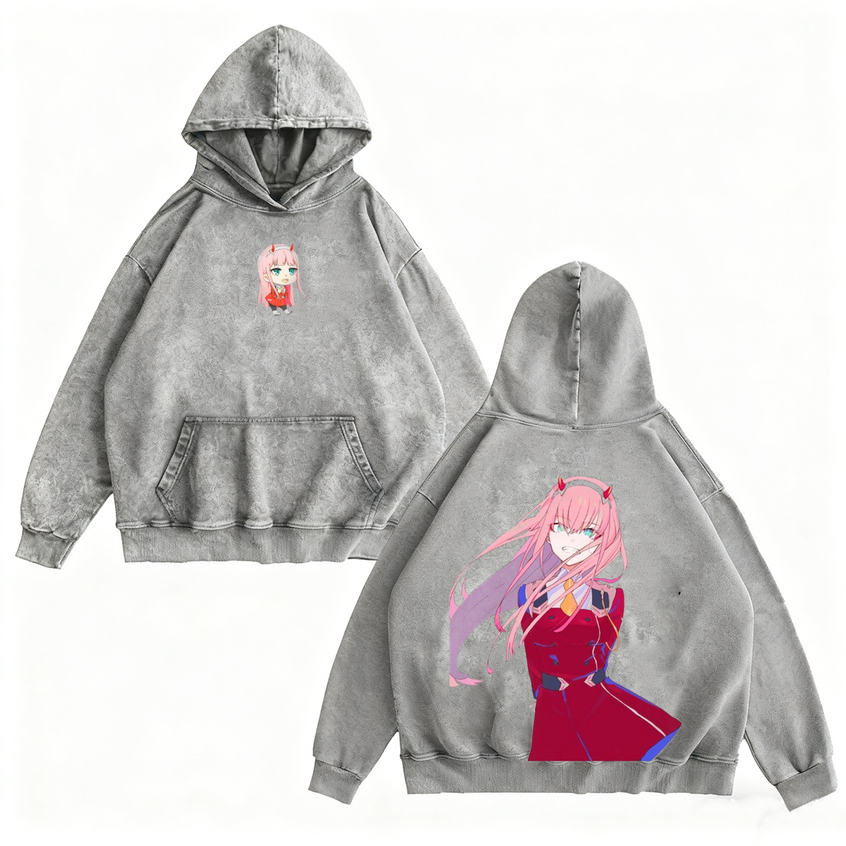 DARLING in the FRANXX Washed T-shirt/Crewneck/Hoodie