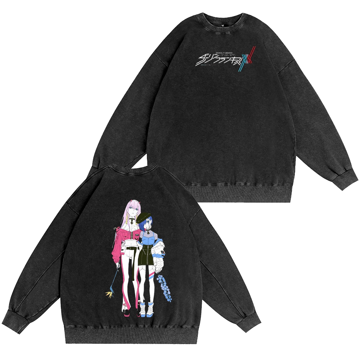 DARLING in the FRANXX Washed T-shirt/Crewneck/Hoodie