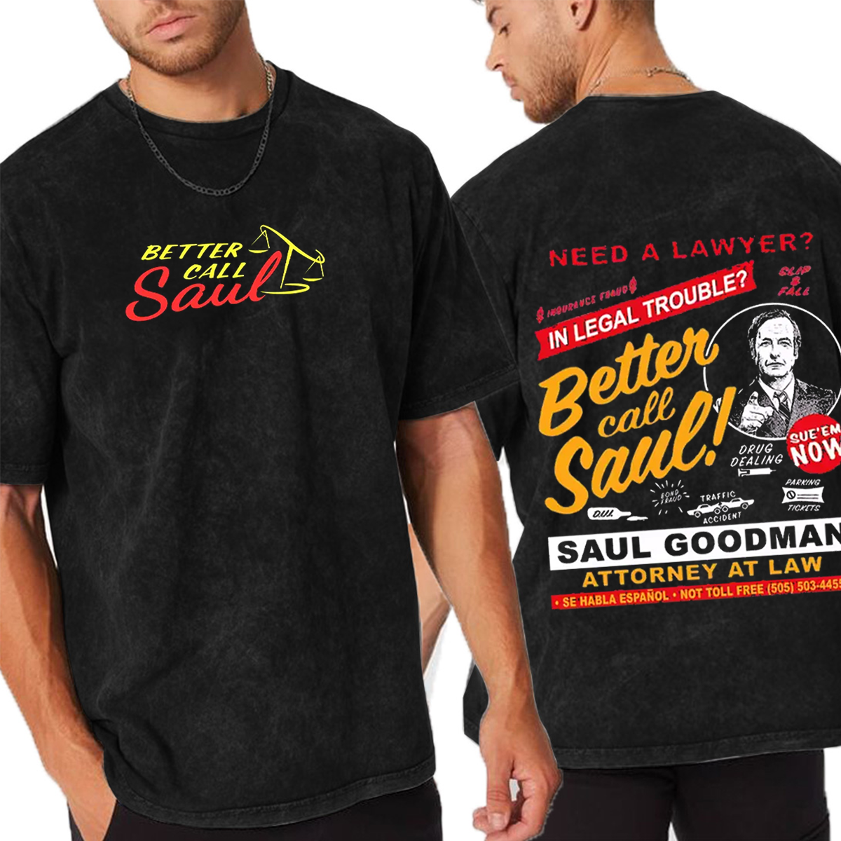 Need A Lawyer Then Call Saul Dks" Essential Washed T-shirt/Crewneck/Hoodie
