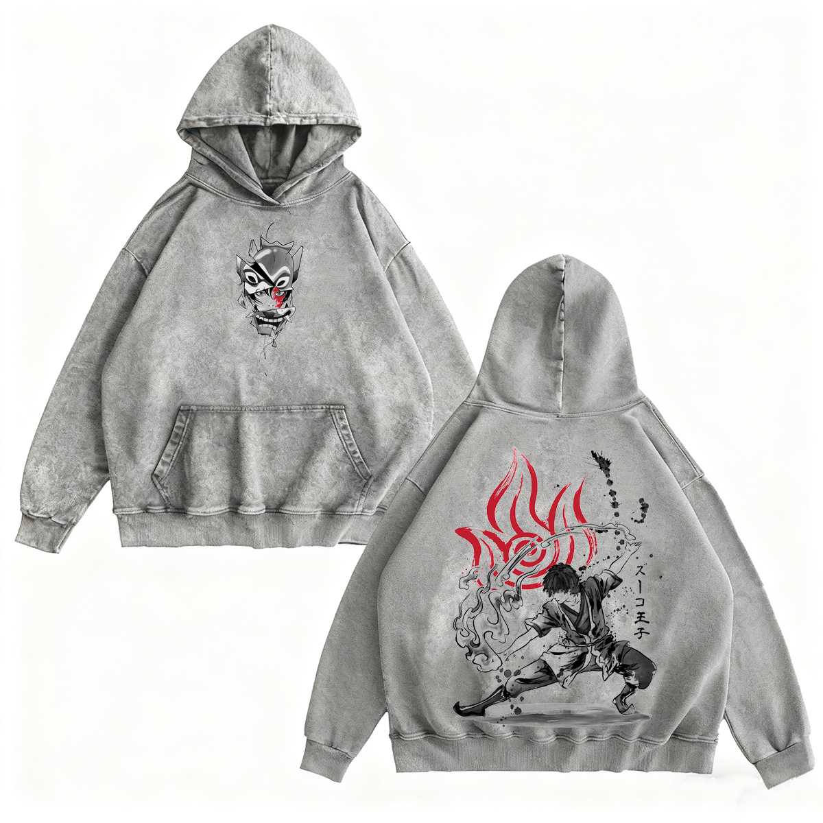 The Power of Fire Nation Aumi-E Classic  Washed T-shirt/Crewneck/Hoodie